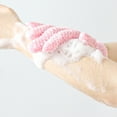 thumbnail image 5 of Cheers.US 1 Pair Bath Gloves for Shower Natural Loofah Exfoliating Wash Gloves for Body and Face, Dead Skin Remover, Double Sided Microfibre Shower Body Gloves for Adults and Kids, 5 of 7