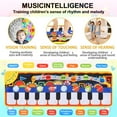 thumbnail image 4 of Syenll Musical Piano Mat, 19 Keys Piano Keyboard Floor Mat, Kids Touch Playmat Educational Toys for 1 2 3 4 5 Year Old Boys Girls, 4 of 8