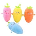 thumbnail image 2 of Sensory Squeeze Toys, Cute Squishies, 8inSilicone, Stress Squeeze, Classroom Giveaways, Assorted Shades, 4 Pc, 2 of 9