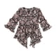 thumbnail image 2 of Blusa de punto bar III con ribete de cinta para mujer rosa mediana, 2 of 2