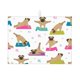 thumbnail image 1 of Balery Yoga Dogs Poses Alfombrilla de Secado para Cocina, 18x24 Pulgadas, Súper Absorbente para Platos y Encimeras, 1 of 7