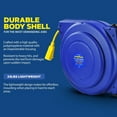 thumbnail image 3 of Goodyear Heavy-Duty Retractable Extension Cord Reel - 12AWG, 65' Length, Triple, 3 of 4