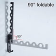thumbnail image 4 of Estante para secadora, colgador de ropa plegable para montaje en pared, colgador de ropa para lavandería #yg, 4 of 5