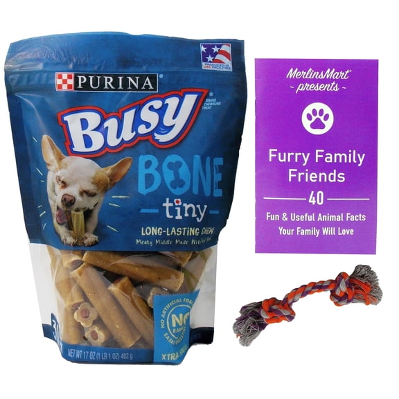 Dog Chews Busy Bone - Long Lasting (30 Count) | MerlinsMart Zine | Purina | Rope Toy