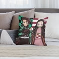 thumbnail image 6 of Demon Slayer Pillow Case Soft Pillow Cover Pillowcase Decorative Cushion Cover Home Decor 12 "x12 ", 6 of 8