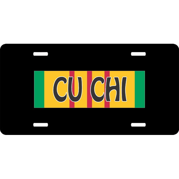 Cu Chi Vietnam License Plate
