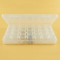 thumbnail image 3 of OUSITAID 5D Jewelry Box Organizer Box Storage Case Diy  Painting Drill Rhinestone Bead 56 Grid Transparent Container, 3 of 9