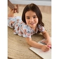 thumbnail image 2 of Pantalones cortos Simple Joys de Carter's Girls, paquete de 3 unidades, azul claro/marrón/blanco, 7 años, 2 of 4