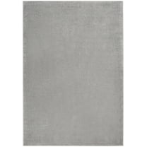 6' X 9' Silver Grey Indoor Outdoor Area Rug