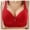 Red, variant on Kelon Bra Clearance Women's Chemical Fiber Vest Push Up Bra For Women Bras None Underwire Brassiere