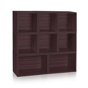 Way Basics Milan Storage Blox Eco-Friendly Modular Shelving, Multiple Colors