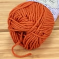 thumbnail image 4 of JubileeYarn Dainty Light Yarn - 100g/Skein Worsted Weight Cotton - 407 Burnt Orange - 2 Skeins, 4 of 7