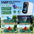 thumbnail image 4 of Comedero para pájaros Niuberber con cámara, IA de identificación de aves y energía solar, 1,6 L, 4 of 8