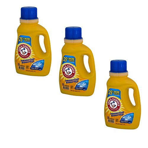 Arm & Hammer Liquid Laundry, Clean Burst Dual He, 50 Fluid Ounce, Pack