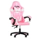 thumbnail image 1 of Silla Gamer LUMO Ergonómica Ejecutiva de Oficina Reposapies Rosa, 1 of 8