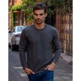 thumbnail image 3 of Playera Manga Larga Para Hombre Tela Termica Wafle Cr122, 3 of 8