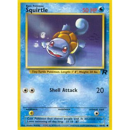 Pokemon Team Rocket Squirtle #68 (Best Nature For Squirtle)