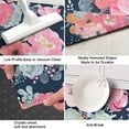 thumbnail image 3 of Pioneer Flower Floral Print Pattern Kitchen Rug Mat,Kitchen Runner Rugs Non Skid Washable,Decorative Kitchen Floor Mats for Kitchen,Sink,Laundry,17"X47", 3 of 5