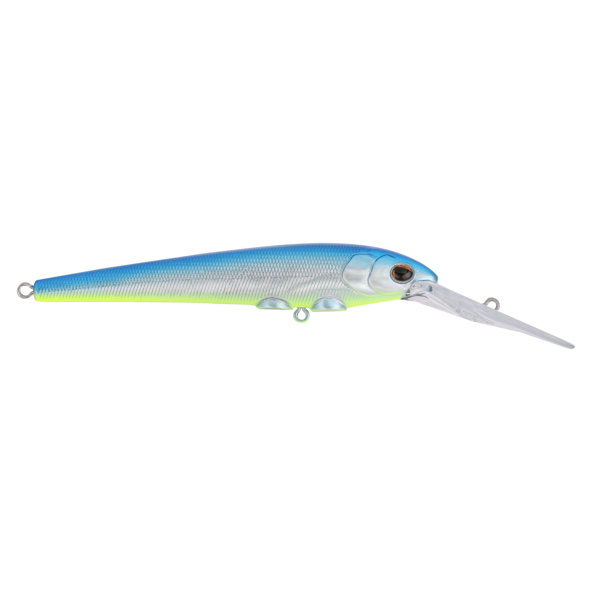Berkley Deep Hit Stick, 4.25 in, Crankbaits, Blue Slime (1 Count)