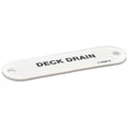 thumbnail image 4 of Marquis Boat Label Tag 7160916 | Deck Drain White Plastic, 4 of 5