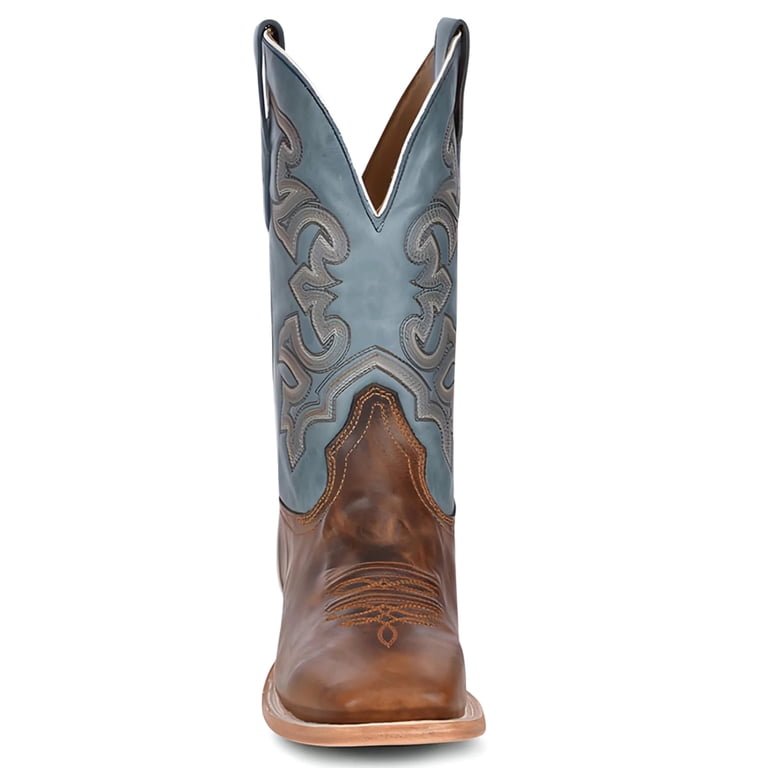 NEW CORRAL men\'s embroidered boot in blue honey CORRAL A4262 MEN main image 2