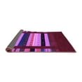 thumbnail image 2 of Ahgly Company Indoor Rectangle Abstract Purple Contemporary Area Rugs, 2' x 3', 2 of 4
