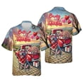 thumbnail image 3 of Be My Valentine's Pitbull Truck Full of Love Flower Balloon Hawaiian Shirt Breathable Summer Unisex Merch Terrier Dog Lover - 02029, 3 of 6