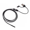 thumbnail image 2 of 3 In 1 USB Endoscope Type C Borescope 7mm Inspection Snake Camera HD IP67 With 6 Adjustabl LEDs Tpye-c Interface, Android Interface, And PC Computer Interfac, 2 of 3