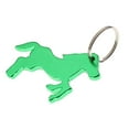 thumbnail image 4 of Abridor de botellas Zulema caballo de aluminio llavero colgante para bolso Verde, 4 of 7