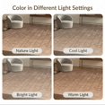 thumbnail image 7 of ODIKA 5'x7' Beige Geometric Reflection Warm Washable Area Rug Modern Abstract With Natural Tones And Design Easy Care, Non-Shedding, Pet Friendly, for Small Living Room, Bedroom, 7 of 7