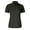 Black, variant on Paragon Women's Microfiber Wrinkle Resistant Polo Shirt, Style 104