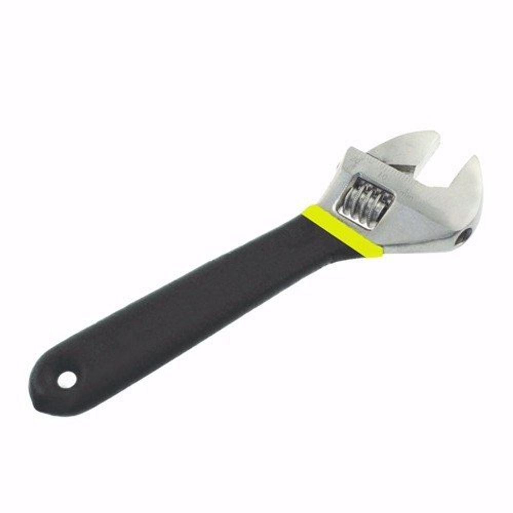 Wideskall 3 Pieces Heat Treated Laser Marked Metric Adjustable Wrench Set 6" inch + 8" inch + 10" inch - image 2 of 4