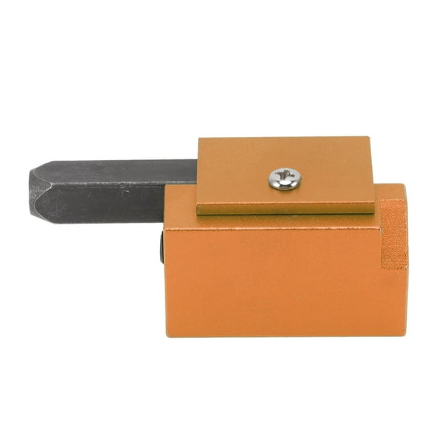 Corner Chisel, Recessed Alloy Steel Right Angle Quick Cutting Corner Chisel For Slotting Gold