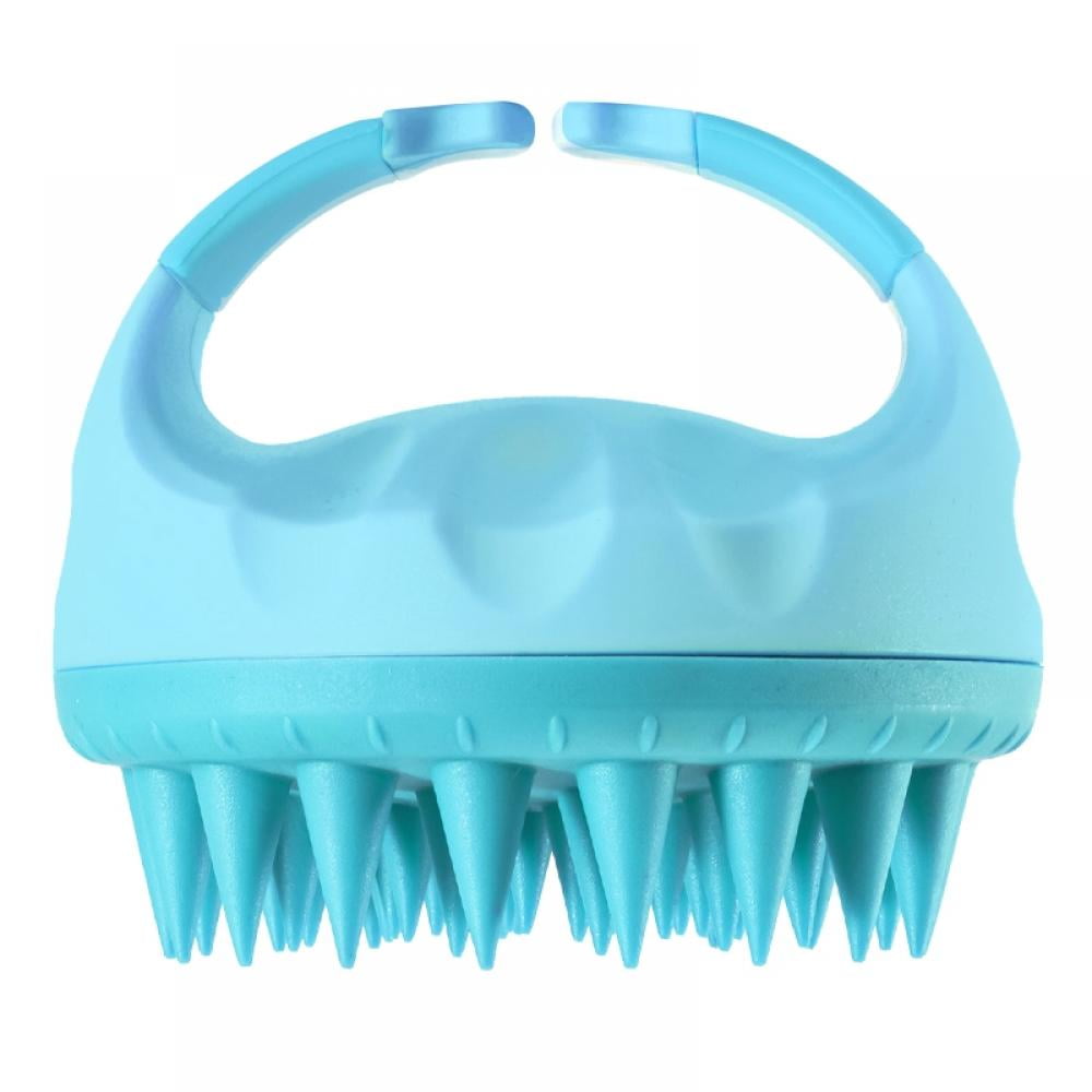 Silicone Scalp Massager Shampoo Brush Hair Scrub Brush for Hair Care