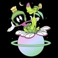 thumbnail image 2 of Men's Looney Tunes Marvin and K-9 Planet  Pull Over Hoodie, 2 of 4