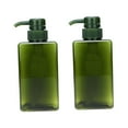 thumbnail image 4 of PAMINGONO Pump Bottle for Lotion 2 Pcs Green Pet 6 7x6 7cm Leakproof for Outdoor and Travel, 4 of 8