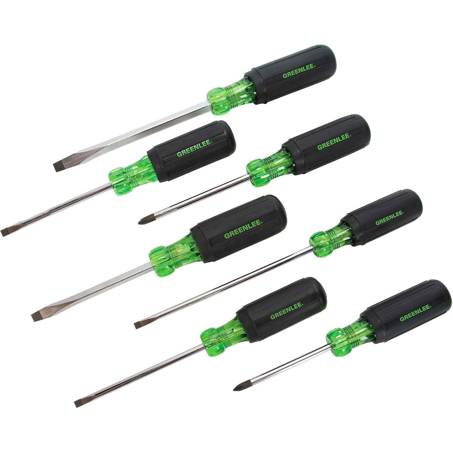 greenlee 0153-02c screwdriver set, 7-piece