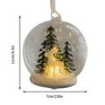 thumbnail image 3 of Christmas Decorations Christmas Luminous Glass Ball Pendants Window Decoration I Photo Props Christmas Decorations Outside Christmas Decorations on Clearance, 3 of 3