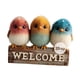 thumbnail image 3 of Letrero de bienvenida de madera colgante, placa de madera 2D multiusos con cuerda para habitación de mascotas Pájaro, 3 of 8