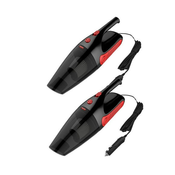 2x ASPIRADORA ASPIRACIÓN OVER MOJADA Y SECA 12V ASPIRADORA PORTÁTIL Yotijar Aspiradora para automóvil