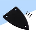 thumbnail image 4 of Eease 2x 3 Hole Triangle Plastic Truss Rod Covers for Electric Guitar (Black), 4 of 5