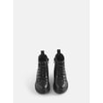 thumbnail image 3 of Wonder Nation Toddler, Little, & Big Girls Combat Boots, 3 of 5