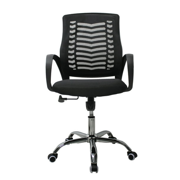 Silla de Oficina Secretarial Mundo In Mesh JM- 108 Soporte Lumbar Mundo In Ergonomica