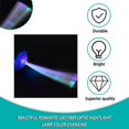 thumbnail image 2 of Clearance! New Beautiful Romantic LED Fiber Optic Nightlight Lamp Color Changing, 2 of 7