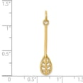 thumbnail image 4 of 14k Yellow Gold Lacrosse Charm Pendant, 4 of 4