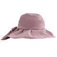 thumbnail image 3 of Lispipm Summer Beach Sun Hats for Women Wide Brim Ruffle Bow Hiking Caps 2026 Outdoor Vacation Hat for Ladies Hot Day Pink, 3 of 5