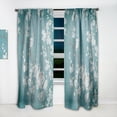 thumbnail image 2 of DESIGN ART Designart 'Blue Cherry Blossoms I' Traditional Curtain Single Panel 52 in. wide x 63 in. high - 1 Panel 63 Inches, 2 of 5