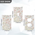 thumbnail image 7 of Yayeee Blank Wall Plate Cover 1-Gang 4.5"x2.7" Home Unused Decorative Outlet, Small Floral Pattern, 7 of 7