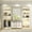 White, variant on Homieasy 50" Walk-in Closet System 2 Sets, Floor Stand Closet Organizer System with Hanging Rods & Storage Shelves, Heavy Duty Closet Built-in Shoe Rack, Adjustable, for Bedroom/Closet, Black