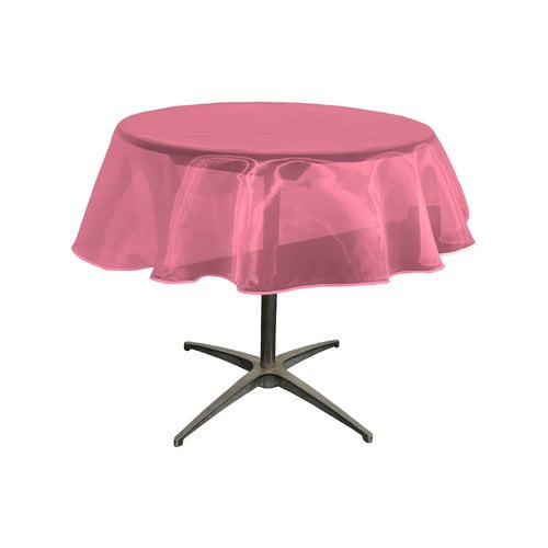 LA Linen Organza Round Tablecloth